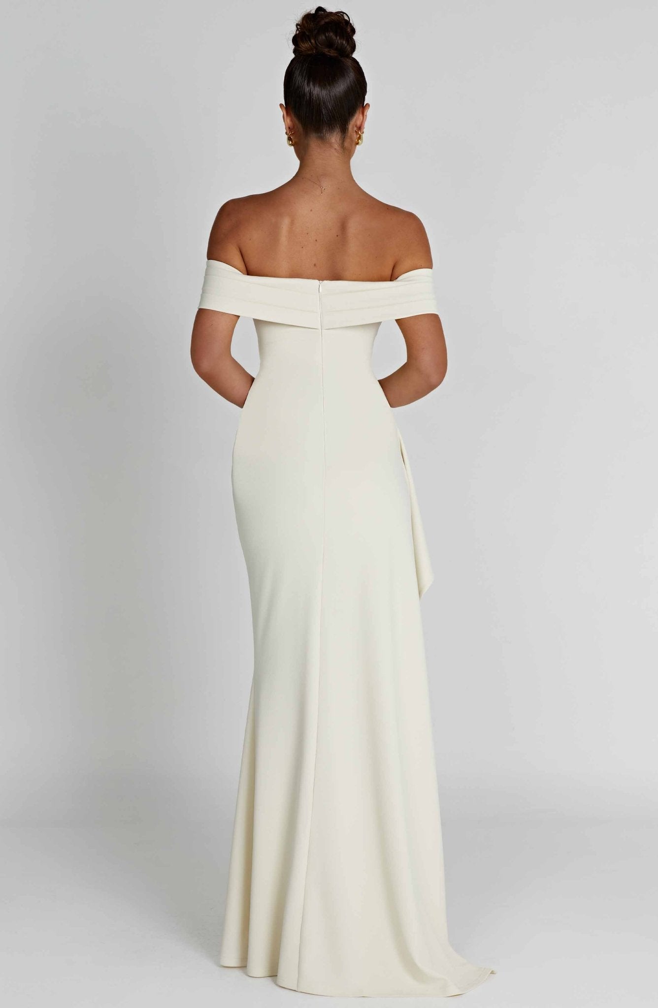 CHLOE – Vestido Maxi Con Abertura Lateral