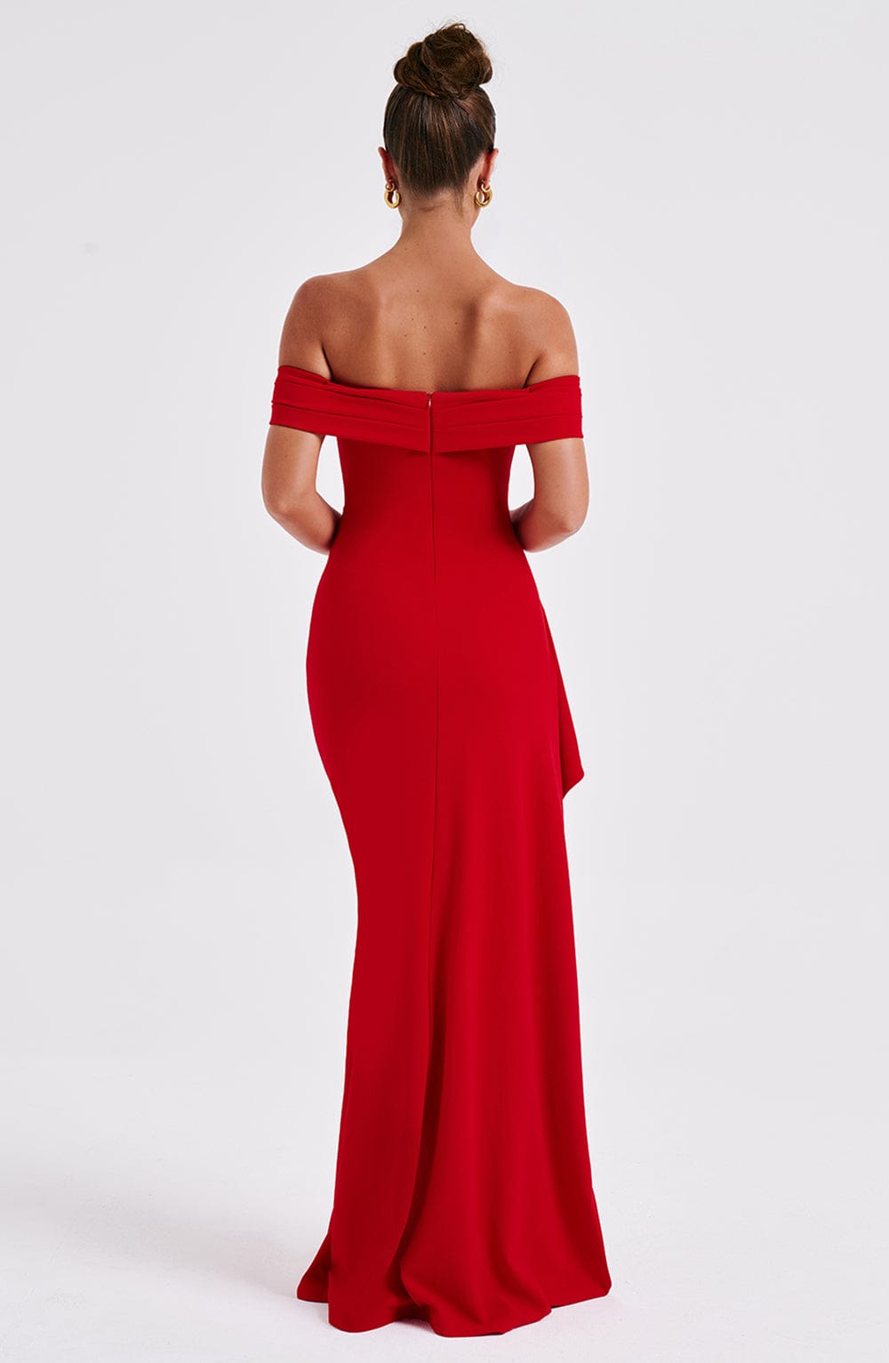 CHLOE – Vestido Maxi Con Abertura Lateral