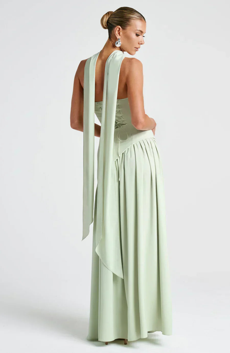 ALBA – Vestido Elegante De Pierna Abierta