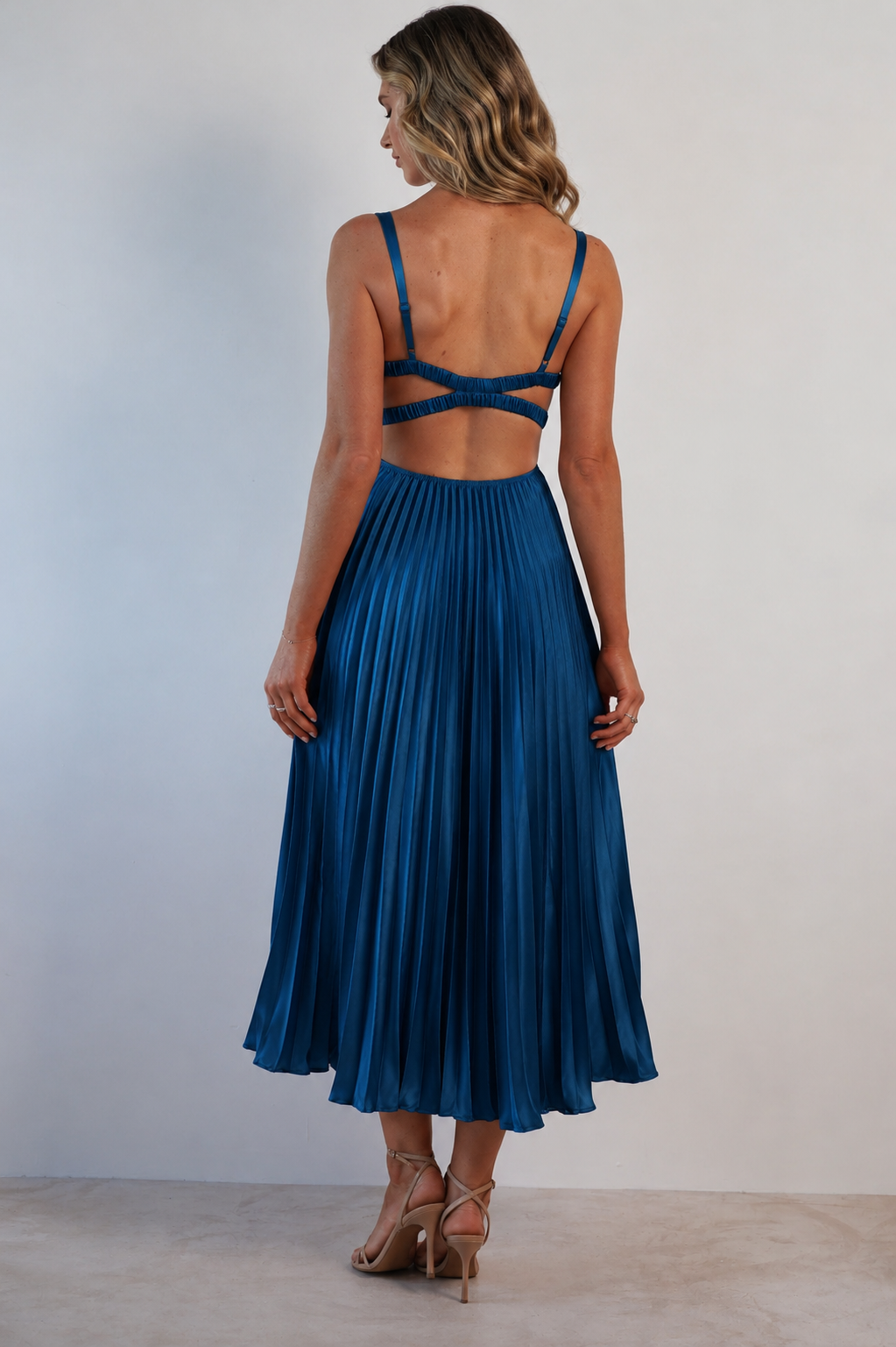 ALEJANDRA – Vestido Midi Elegante De Primavera