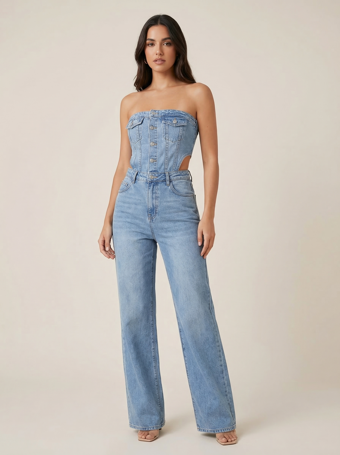 Denim Jumpsuit