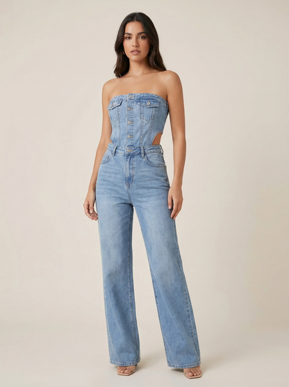 Denim Jumpsuit