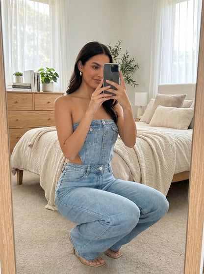 Denim Jumpsuit