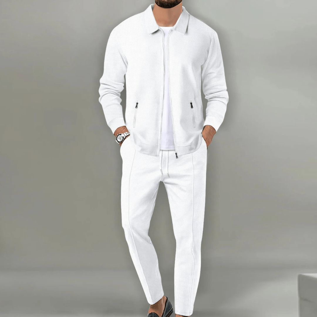 Modern jacket and trousers set