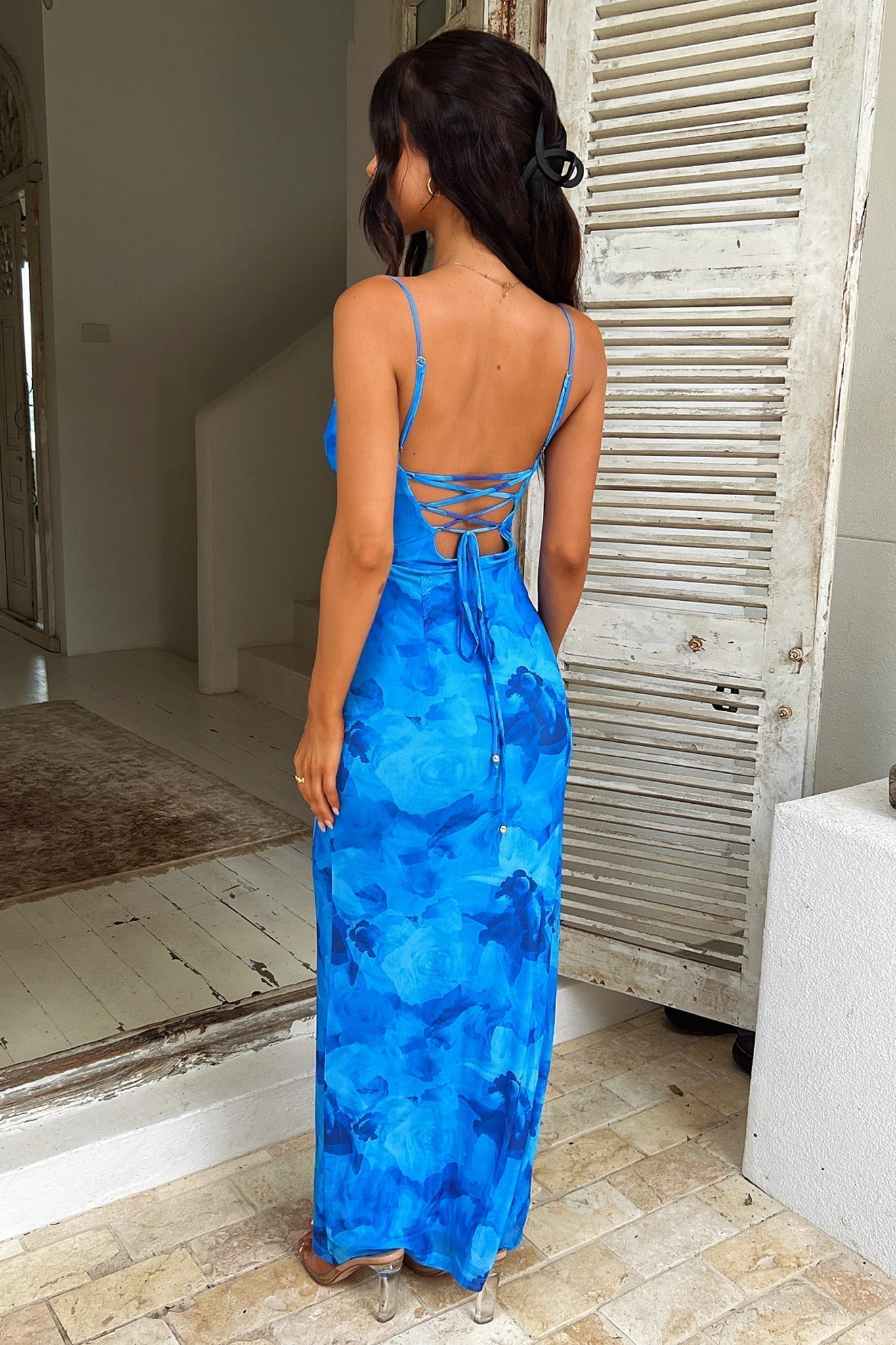 LUCÍA – Vestido Maxi De Corte Ajustado
