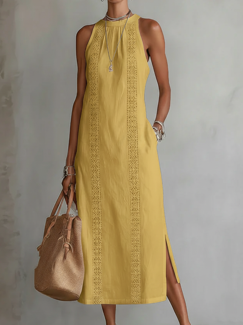 MIREIA – Vestido De Primavera Fluido