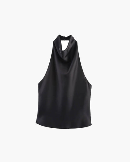 Cristina – Top Con Cuello Halter