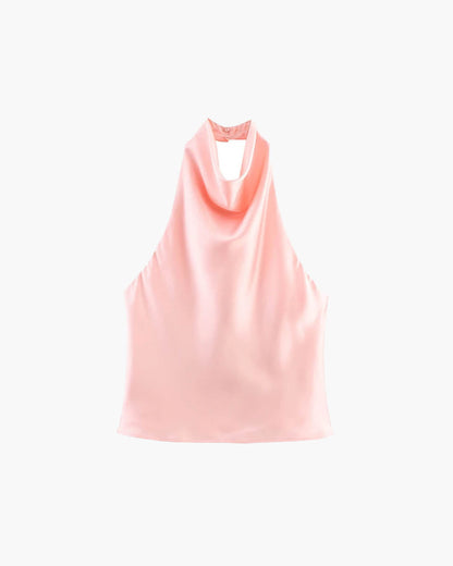 Cristina – Top Con Cuello Halter