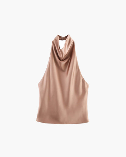 Cristina – Top Con Cuello Halter