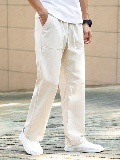 Pantalones de verano de lino informales