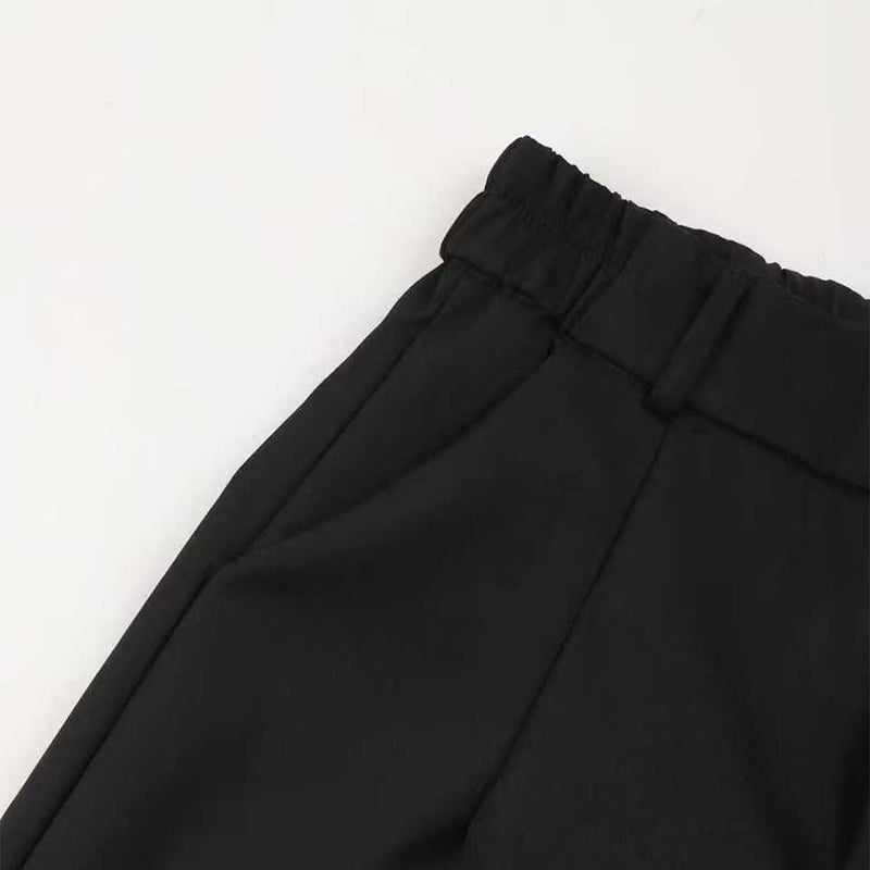 Women's high-waisted suit trousers