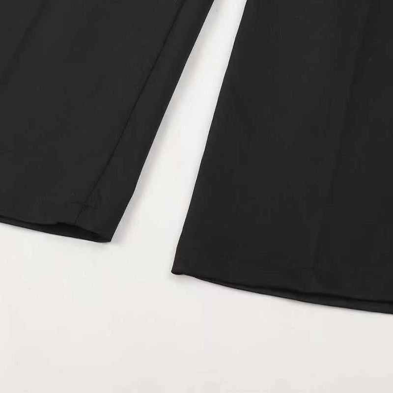 Women's high-waisted suit trousers