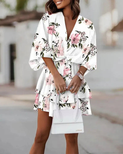 AITANA – Vestido Corto Con Estampado Floral